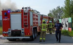 Pożar składowiska makulatury w Tychach [15.08.2024] (6)