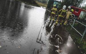 Działania strażaków w Katowicach (2)