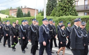 100-lecie OSP Kostuchna w Katowicach - przemarsz z kościoła pod remizę (5)