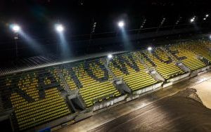 Rozświetlony Stadion Miejski w Katowicach [PAŹDZIERNIK 2024] (16)