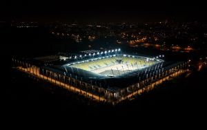 Rozświetlony Stadion Miejski w Katowicach [PAŹDZIERNIK 2024] (3)