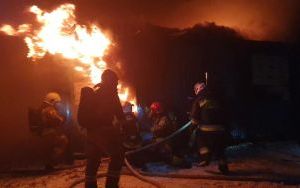 Pożar w Katowicach (2)