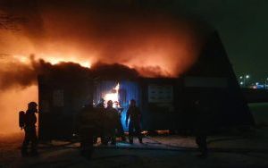 Pożar w Katowicach (4)