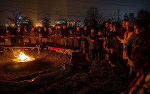 Harcerze z I Szczepu Harcerskiego ZHP zasadzili Dąb im. Oswalda Kozioła (5)