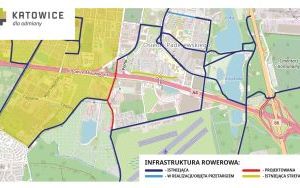 Nowe drogi rowerowe na os. Paderewskiego w Katowicach (1)