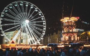 Jarmark Bożonarodzeniowy w Katowicach wieczorową porą [22.11.2024] (10)