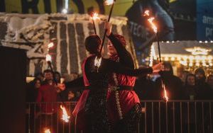 Inferis Teatr Ognia podczas Jarmarku Bożonarodzeniowego w Katowicach (17)