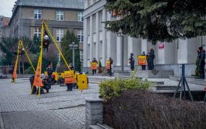 Protest Greenpeace przed Ministerstwem Przemysłu w Katowicach [04.12.204] (6)