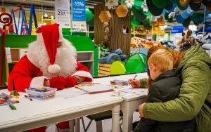 Święty Mikołaj w IKEA Katowice (1)