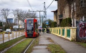 Torowisko tramwajowe na Wełnowcu (grudzień 2024) (5)