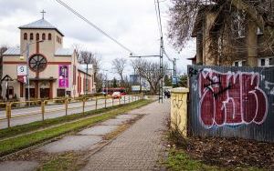 Torowisko tramwajowe na Wełnowcu (grudzień 2024) (6)