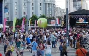 Widowisko Metropolis Silesium na katowickim Rynku (2)