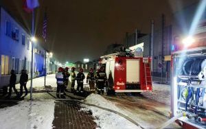 Pożar na ul. Baildona w Katowicach (1)