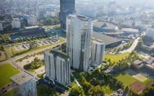 To będzie najwyższy budynek mieszkalny w tej części Polski. W Katowicach powstaje ATAL Olimpijska  (10)