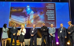 Ceremonia oficjalnego nadania Katowicom tytułu Europejskiego Miasta Nauki 2024  (16)