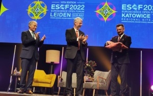 Ceremonia oficjalnego nadania Katowicom tytułu Europejskiego Miasta Nauki 2024  (10)