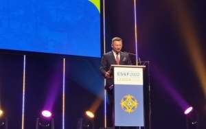 Ceremonia oficjalnego nadania Katowicom tytułu Europejskiego Miasta Nauki 2024  (11)