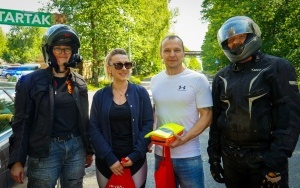 Symulacja 5 wypadków motocyklowych w Katowicach. Wiele osób ruszyło z pomocą (9)