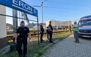 Ranni żołnierze z Ukrainy pociągiem przyjechali do Katowic (10)