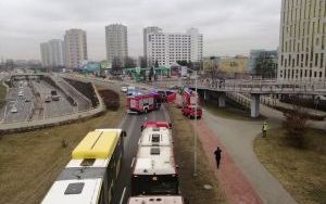 Wypadek na Roździeńskiego w Katowicach  (3)