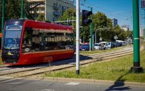 Awaria tramwaju na rondzie Ziętka w Katowicach (4)