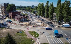 2 km nowych torów na Grundmanna. Prace trwają. Zobaczcie, jak wyglądają z góry (1)