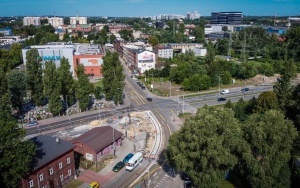 2 km nowych torów na Grundmanna. Prace trwają. Zobaczcie, jak wyglądają z góry (3)