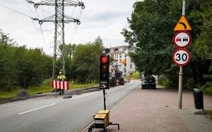 Budowa ronda, ul. Meteorologów w Katowicach (1)