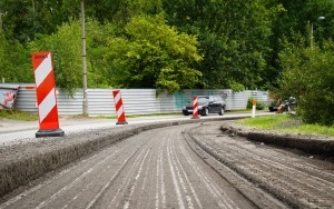 Budowa ronda, ul. Meteorologów w Katowicach (5)