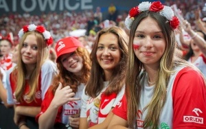 Polska - Meksyk - kibice. Mecz siatkarskich mistrzostw świata w Katowicach (10)