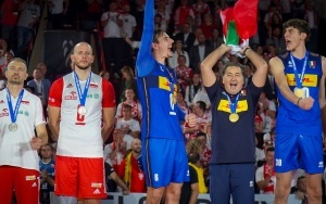 Ceremonia medalowa Mistrzostw Świata w Siatkówce Mężczyzn w Spodku w Katowicach (16)