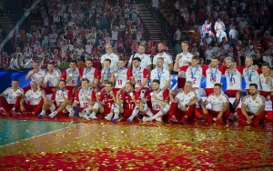 Ceremonia medalowa Mistrzostw Świata w Siatkówce Mężczyzn w Spodku w Katowicach (19)