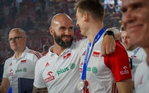 Ceremonia medalowa Mistrzostw Świata w Siatkówce Mężczyzn w Spodku w Katowicach (20)