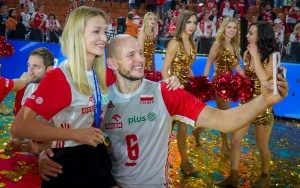 Ceremonia medalowa Mistrzostw Świata w Siatkówce Mężczyzn w Spodku w Katowicach (11)