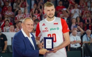 Ceremonia medalowa Mistrzostw Świata w Siatkówce Mężczyzn w Spodku w Katowicach (3)