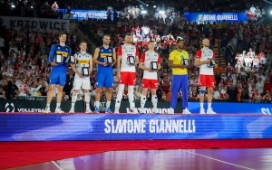 Ceremonia medalowa Mistrzostw Świata w Siatkówce Mężczyzn w Spodku w Katowicach (7)