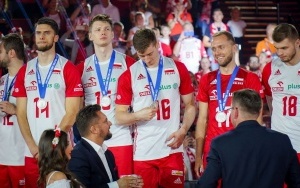 Ceremonia medalowa Mistrzostw Świata w Siatkówce Mężczyzn w Spodku w Katowicach (9)