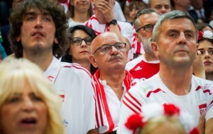 Kibice na meczu Polska-Włochy w katowickim Spodku (9)