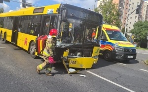 Wypadek na ulicy Granicznej w Katowicach (2)