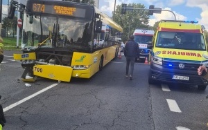 Wypadek na ulicy Granicznej w Katowicach (3)