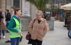 Protest Młodzieżowego Strajku Klimatycznego na rynku w Katowicach (5)