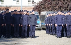 Uroczystość ślubowania nowych policjantów w Oddziale Prewencji Policji w Katowicach (5)