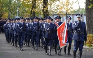 Uroczystość ślubowania nowych policjantów w Oddziale Prewencji Policji w Katowicach (11)
