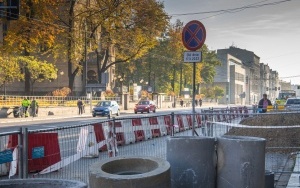 Remont ulicy Warszawskiej w Katowicach — zmiana organizacji ruchu [17.10.2022] (13)
