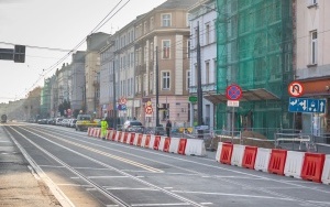 Remont ulicy Warszawskiej w Katowicach — zmiana organizacji ruchu [17.10.2022] (14)