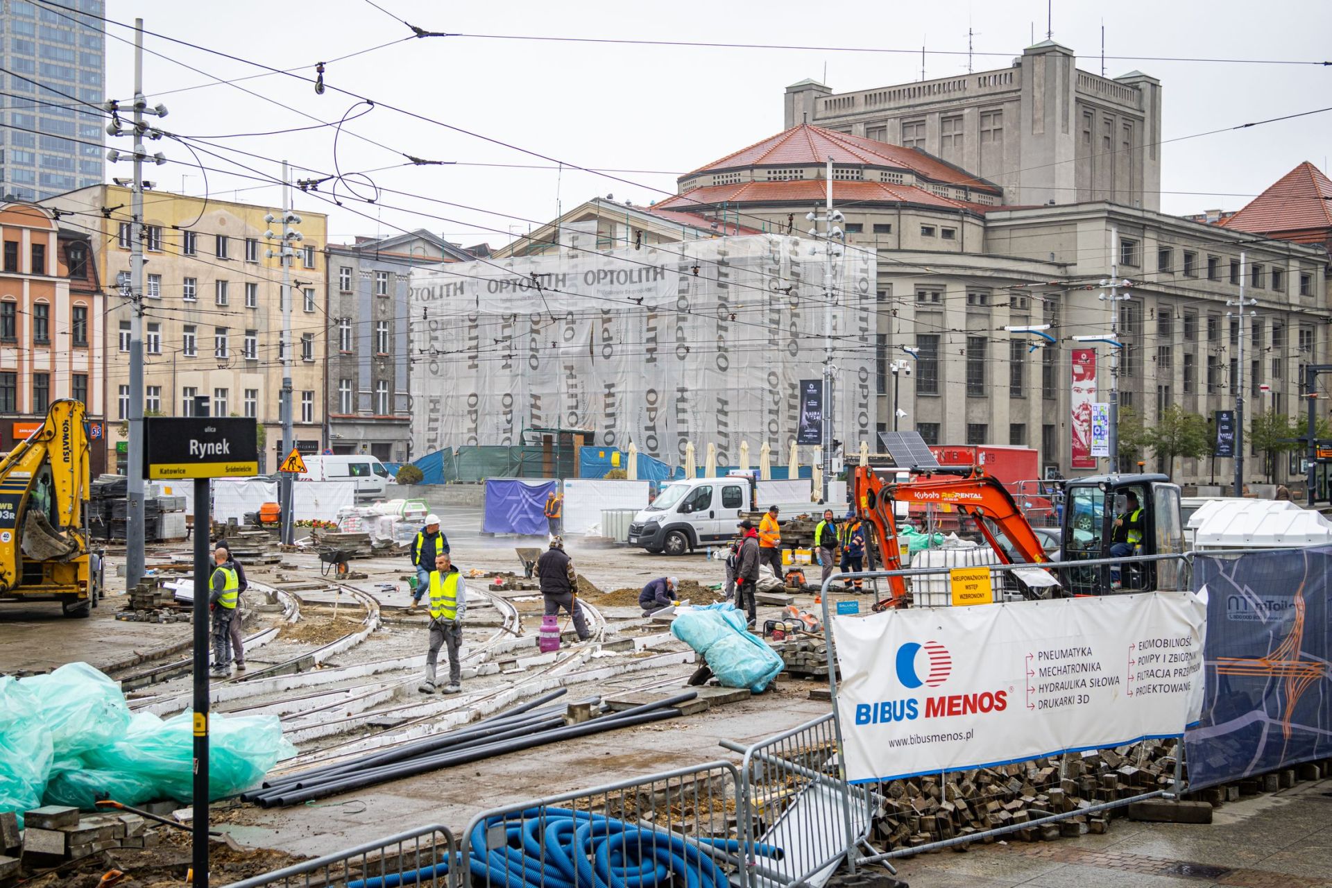 remont tramwaje katowice