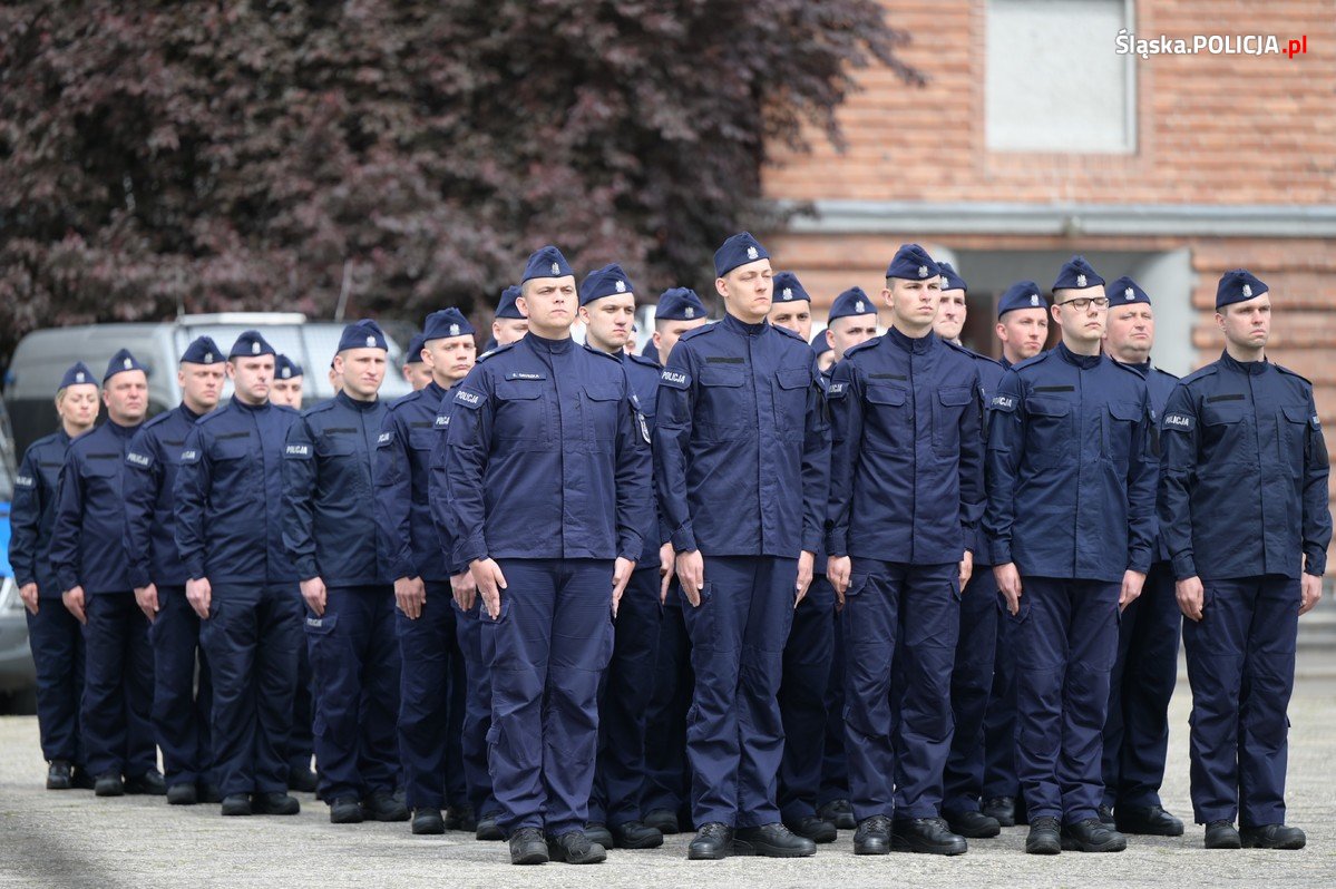 ślubowanie policjantów