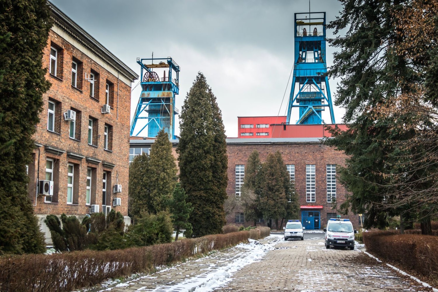 Wstrząs w kopalni Wesoła w Mysłowicach