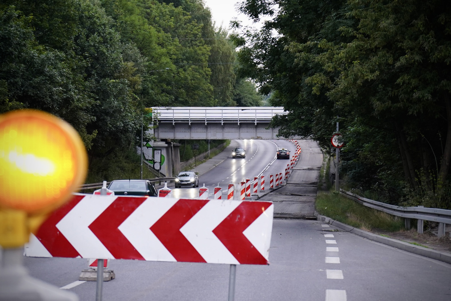 naprawa wiaduktu kolejowego w Katowicach