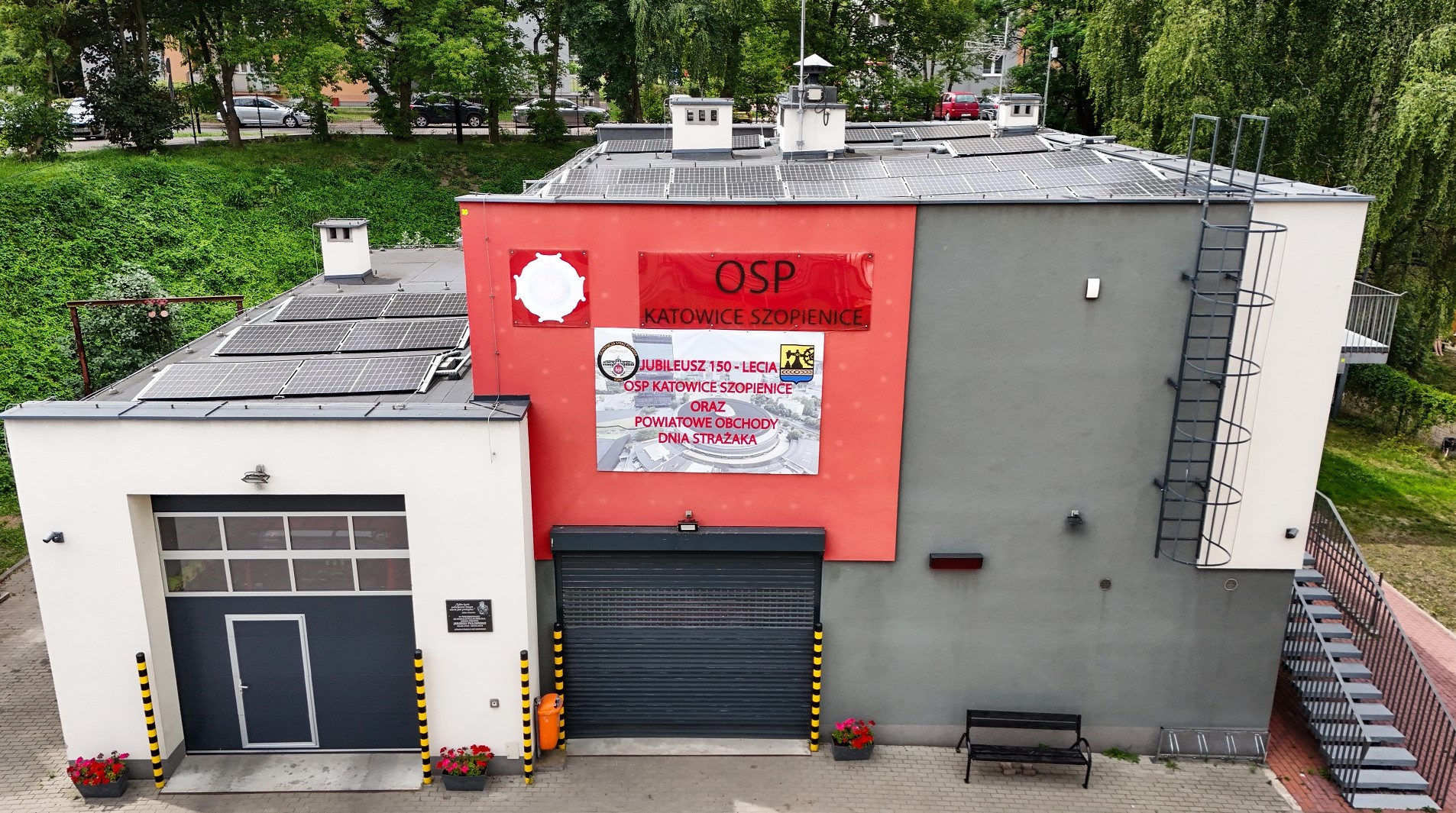budynek OSP w Szopienicach